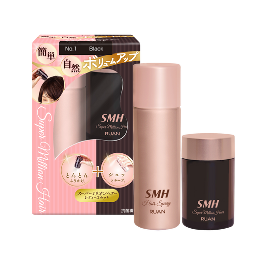 スーパーミリオンヘアー レディーズセット ブラック