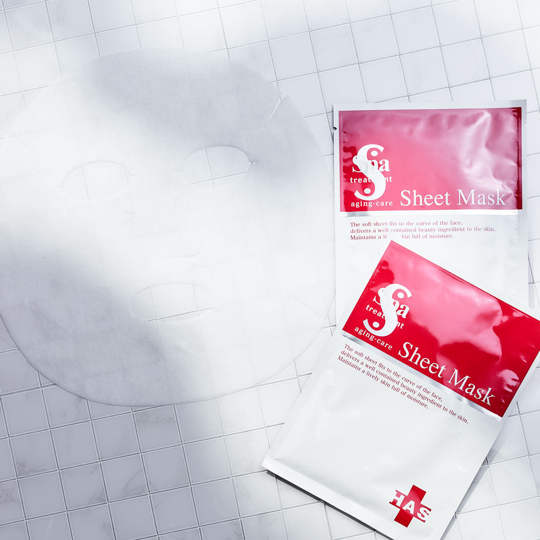 スパトリートメントHAS シートマスク美容液21mL 含侵マスク×4枚入